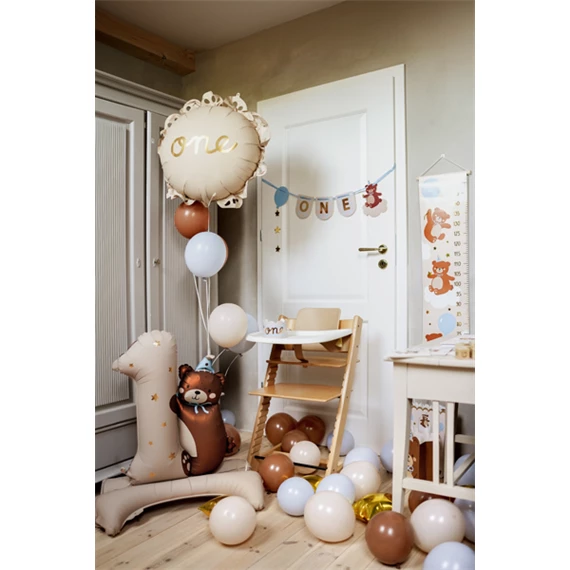 Lufi rombusz fólia fodorral egyes 51,5x51,5 cm mix