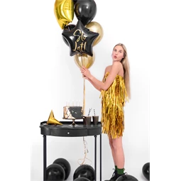 Lufi sto lat! fólia 40 cm fekete