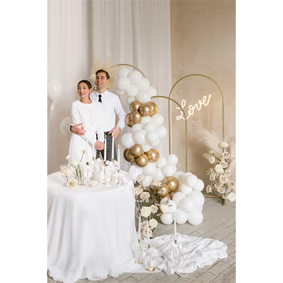 Háttérállvány mini ív arany 80x150 cm