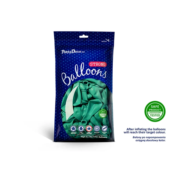 Lufi erős 27 cm pasztell akvamarin S/100