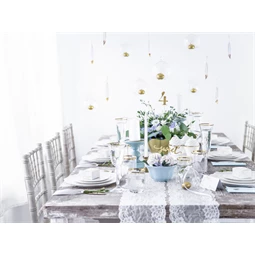 Úszógyertya korong fémes arany 4 cm S/50