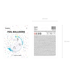 Lufi unikornis fólia 70x75 cm