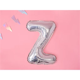 Lufi z betű fólia 35 cm irizáló