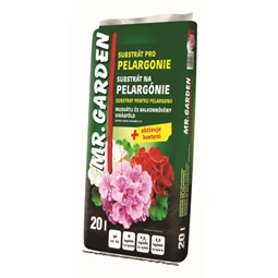 MR.GARDEN muskátli és balkonnövény virágföld 20 l