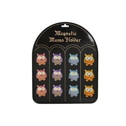 Mágnes bagoly 3x4 cm 4 féle