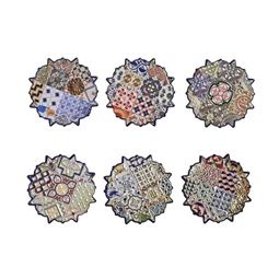 Mágnes 7,5x0,7x7,5 cm 6 féle