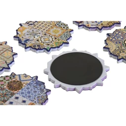 Mágnes 7,5x0,7x7,5 cm 6 féle