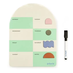 Mágneses törölhető tábla mágnesekkel