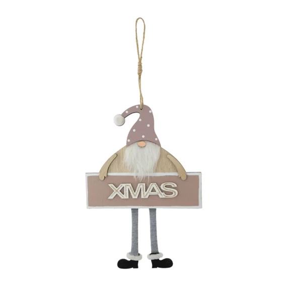 Manó "Xmas" felirattal 24x16,8x1,8 cm