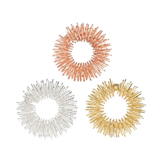 Masszázsgyűrű a fáradt ujjakra S/3