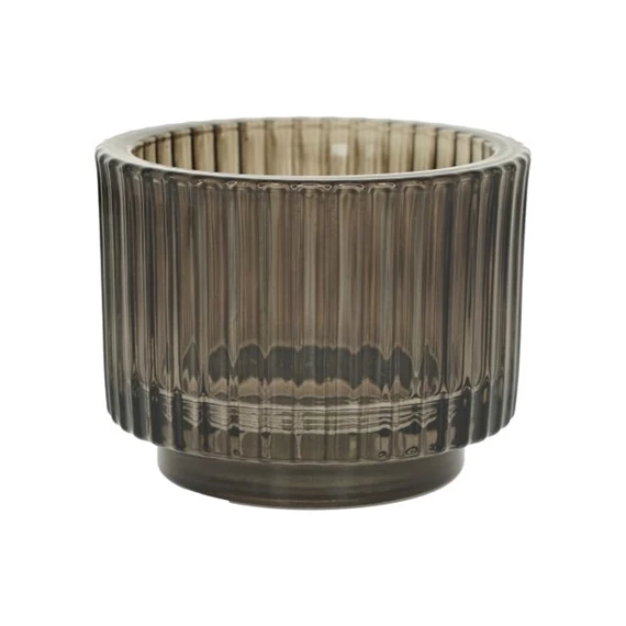 Mécsestartó barázdált 9x7 cm