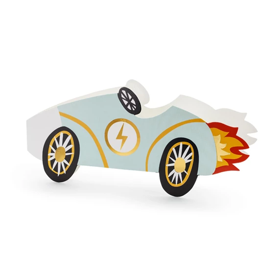 Meghívók autó alakú, vegyes S/6