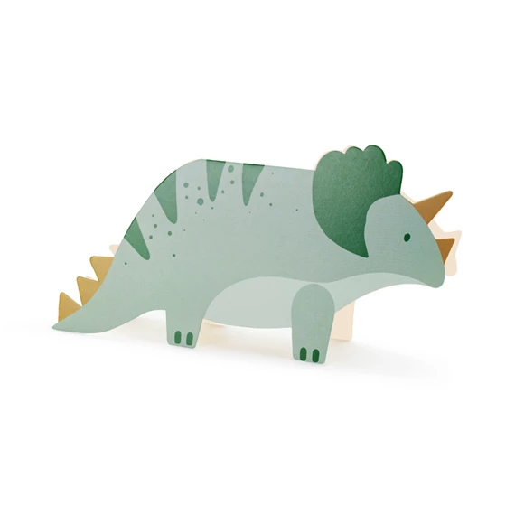Meghívók triceratops, mix S/6