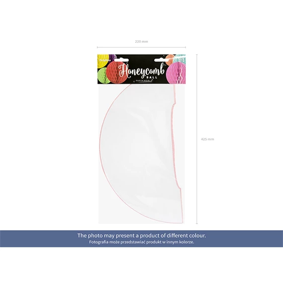 Méhsejt dekor gömb sárga 40 cm