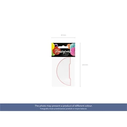 Méhsejt dekor gömb világoskék 10 cm