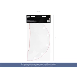 Méhsejt dekor gömb piros 40 cm