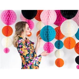 Méhsejt gömb világos rózsaszín 30 cm