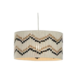 Mennyezeti lámpa fonott 39x39x21 cm