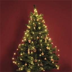 Micro LED-es fényfüzér-köteg, kültéri, 6 füzér, 20 LED, 1,9 m