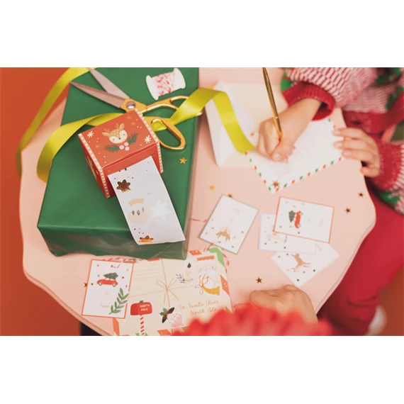 Mini matricák merry christmas, mix 250 cm