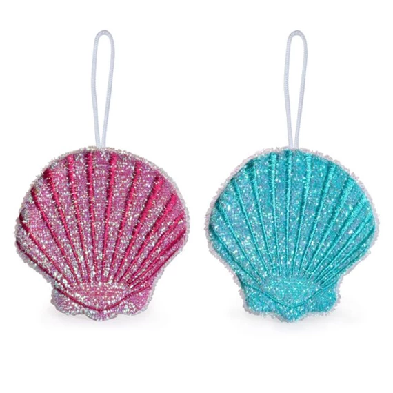 Mosogatószivacs, kagylós 11,5x11x2 cm S/2