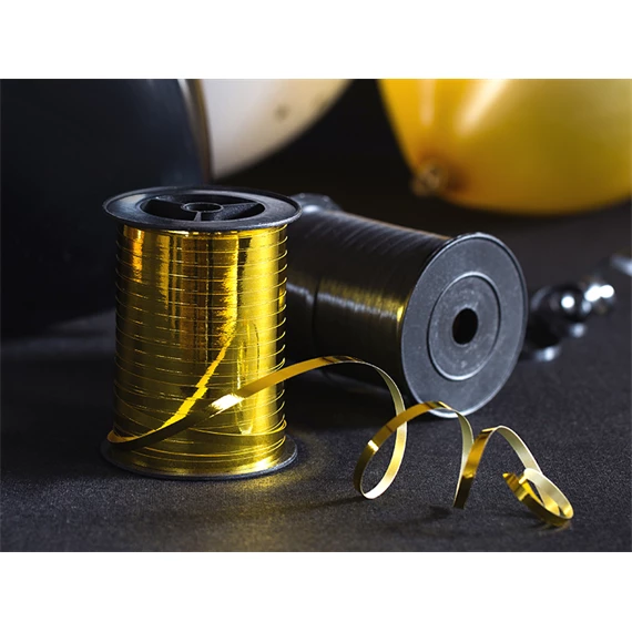Műanyag szalag arany 5 mm x 225 m
