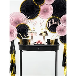 Muffin papír 4,8x7,6x4,6 cm rószaszín S/6