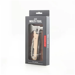 Multifunkciós zsebszerszám, balta 10,5x2,5x22 cm