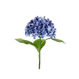 Művirág hortenzia prémium 69 cm tengerészkék