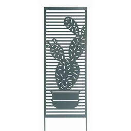 Növényfuttató kaktusz mintával 33x98x22 cm