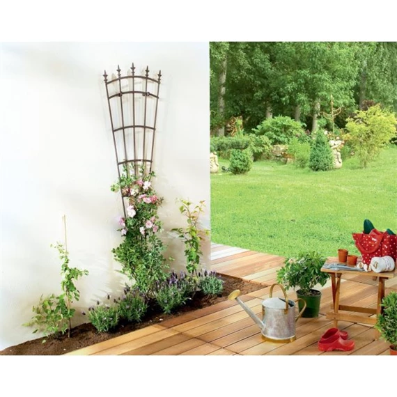 Növényfuttató legyező formával 60x123x27 cm