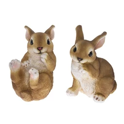 Nyúl ülő 12,5x9,5x16,5 cm 2 féle