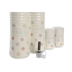 Olaj- és ecettartó szett 18x15x22 cm S/4