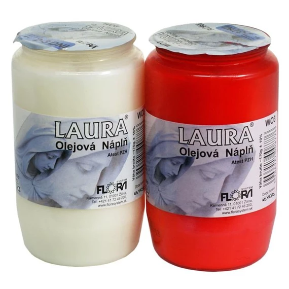 Olajmécses betét Laura 45 óra 130 g 2 féle