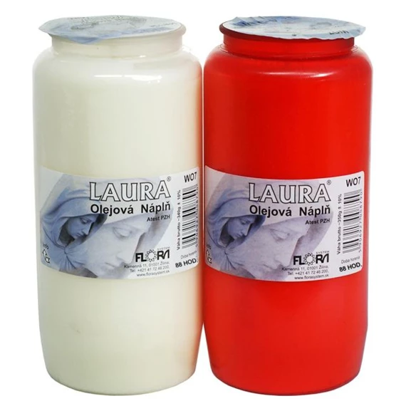 Olajmécses betét Laura 88 óra 270 g 2 féle