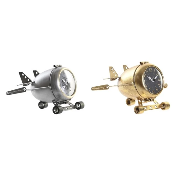 Óra asztali, repülő 23x16x13 cm 2 féle