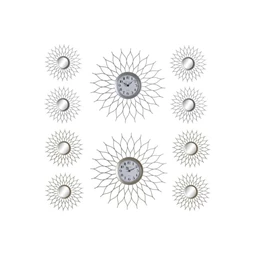 Óra szett tükörrel 50x4x50 cm 2 féle S/5