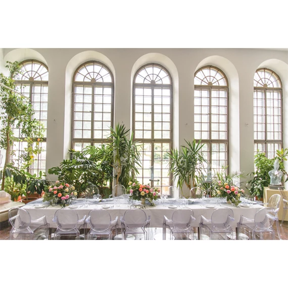 Organza ezüst 0,36 cm x 9 m