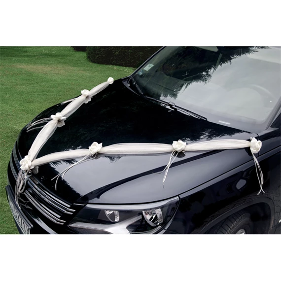 Organza girlandok krém 1,8 m S/2