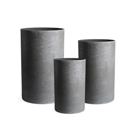 Óriás kaspó hosszúkás, átm. 37-32-27 cm S/3