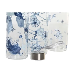 Palack 6,5x6,5x23 cm 550 ml 3 féle