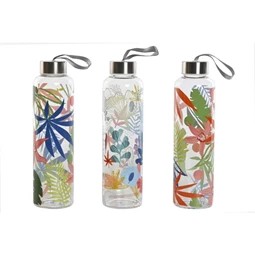 Palack 6,5x6,5x23 cm 550 ml 3 féle