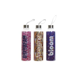 Palack 6,5x6,5x23 cm 550 ml 3 féle