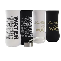 Palack 7x7x25 cm 600 ml 4 féle