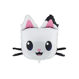 Pandy mancsok fólia lufi 65x57 cm vegyes