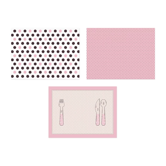 Papír alátét édességek, mix, 40 x 30 cm S/6