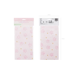 Papír asztalterítő mancsokkal 180x120 cm