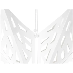 Papír csillag 50 cm fehér