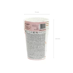 Papírpohár same penis forever mix 220 ml S/6