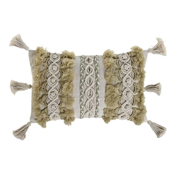 Párna bojtos 50x30x cm